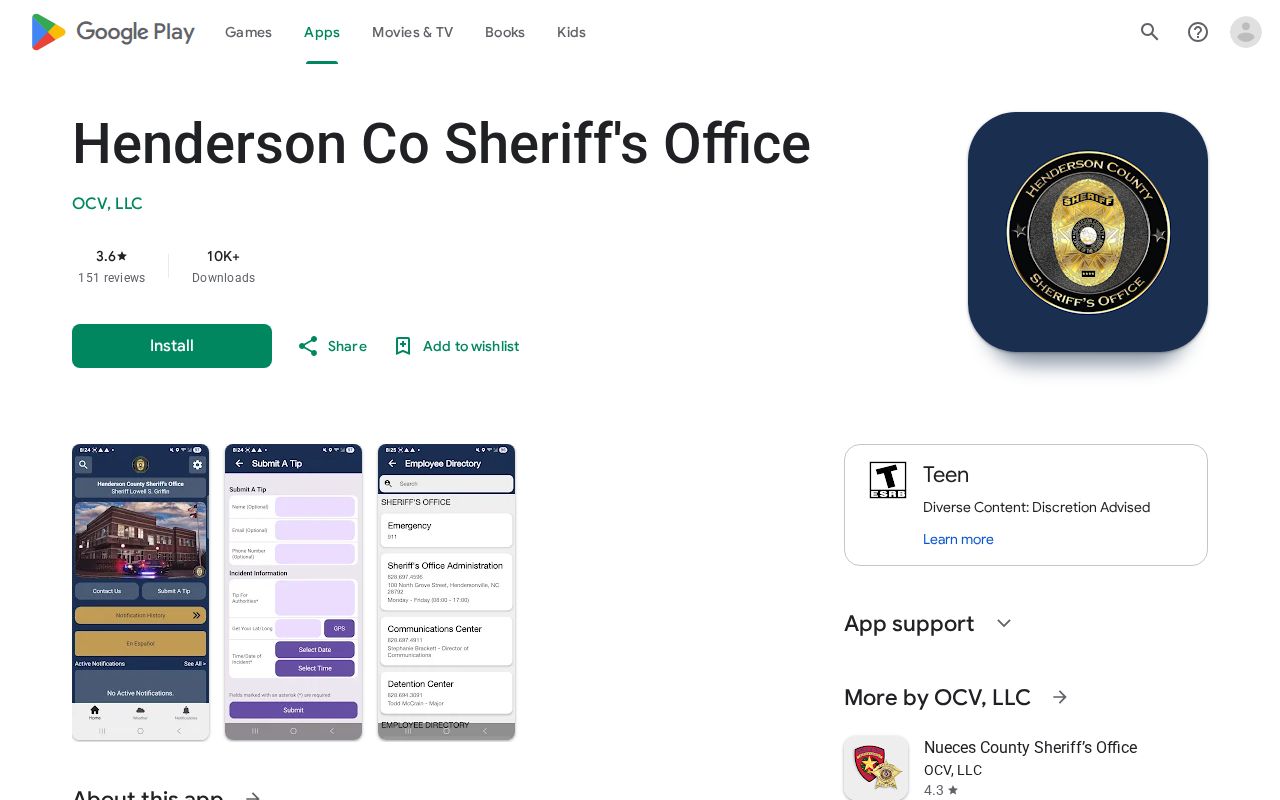 Fletcher arrest records through Henderson County sheriff mobile app