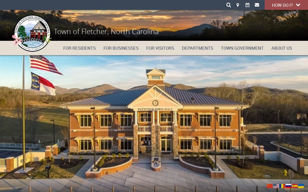 Fletcher Town Hall criminal record routing in Henderson County