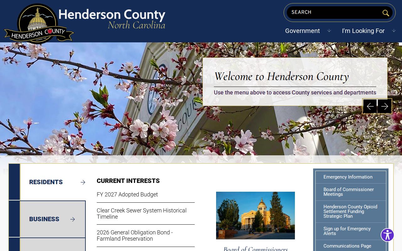 Henderson County criminal history county government source