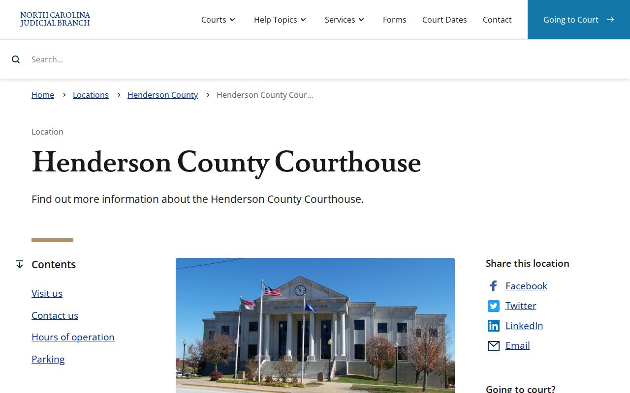 Henderson County criminal court record courthouse source