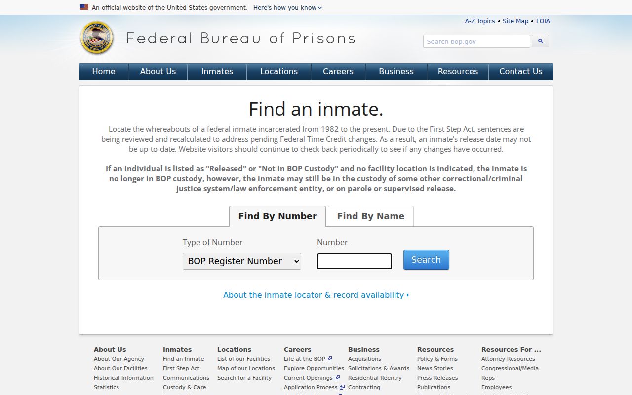 Henderson County criminal history federal inmate locator